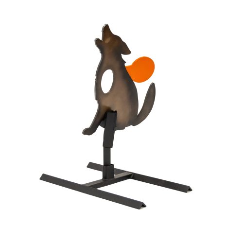 Sitting Coyote - Reactive Steel Animal Predator Target - Image 3