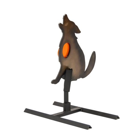 Sitting Coyote - Reactive Steel Animal Predator Target - Image 4
