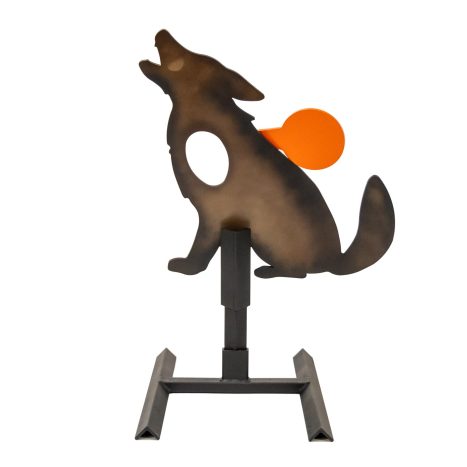 Sitting Coyote - Reactive Steel Animal Predator Target - Image 2
