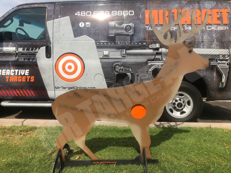 Whitetail Deer - reactive animal hunting target with vitals - by MR TARGET